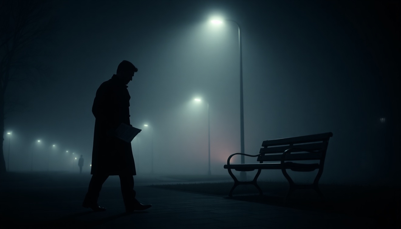 AI-generated cinematic frame from narrative platform