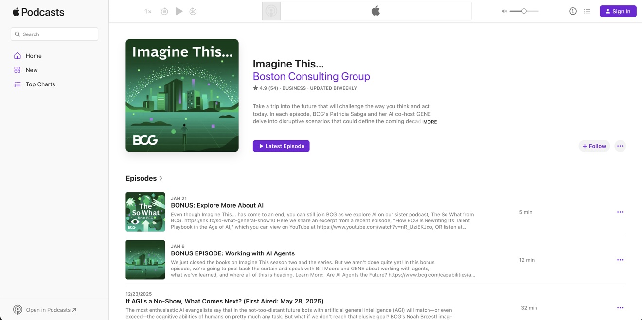 Imagine This podcast on Apple Podcasts — 4.9 stars, 54 ratings